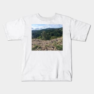 cliff view Kids T-Shirt